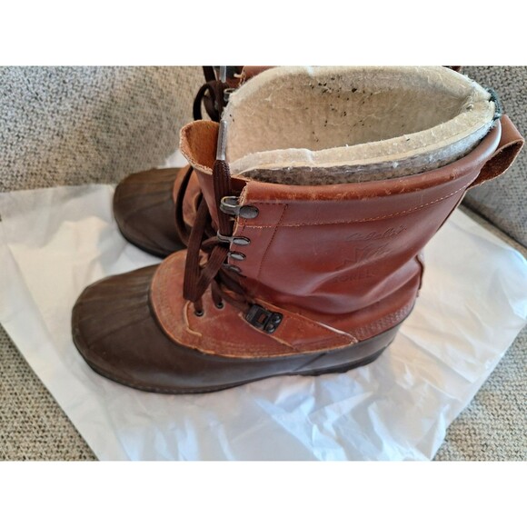Cabela’s Sorel Kaufman Duck Boots Mens Sz 11 Made In Canada Vintage - Picture 6 of 8